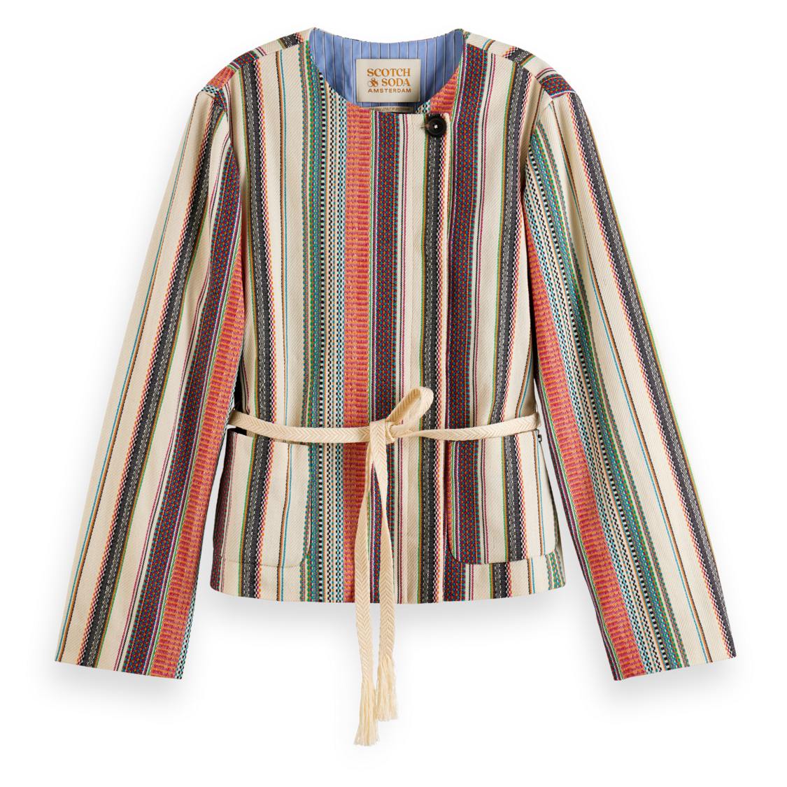 Scotch & Soda Crafted Stripe Blazer